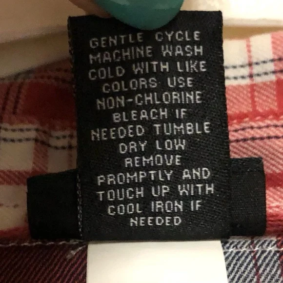 Torrid Plaid Camp Shirt Womens Plus SZ 2X Button Down Red Blue Classic Americana - Picture 10 of 11